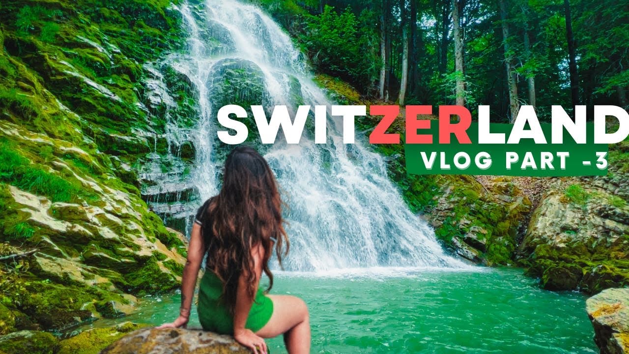 Dreamy escape to GIESSBACH FALLS! India to SWITZERLAND VLOG 2022 | Road Less Traveled