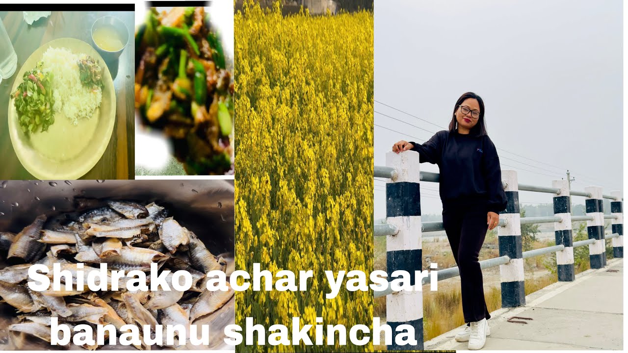 SHIDRaKO ACHAR YASARI BANAUNU SHAKINCHA//JADOMA KATA GAYOU TA HAMI//@recipe 