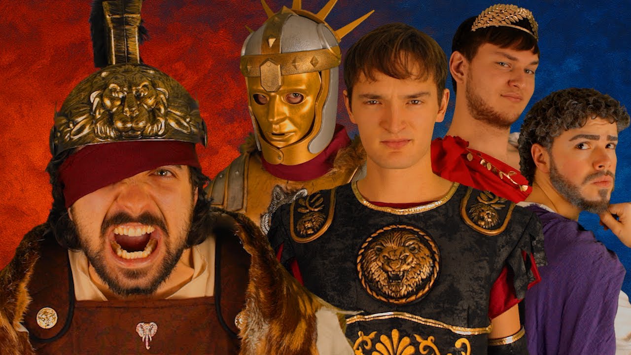 Hannibal Barca vs Roman Emperors | Epic Rap Battles of My Ass