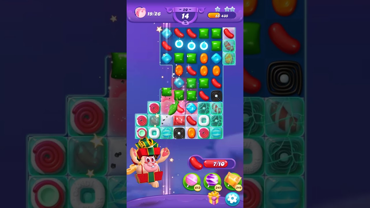 Week 3 Day 6 Level 20   Holiday Calendar Candy Crush Friends Saga