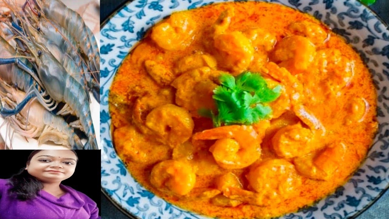 Kolkata Authentic Style Jheenga Fish Malaikari Recipe