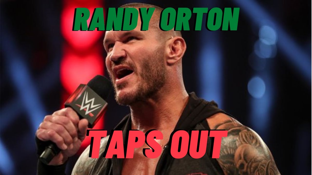 Randy Orton taps out
