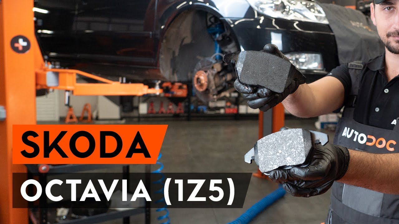 Comment remplacer des plaquettes de frein avant sur OCTAVIA (1Z5) [TUTORIEL AUTODOC]