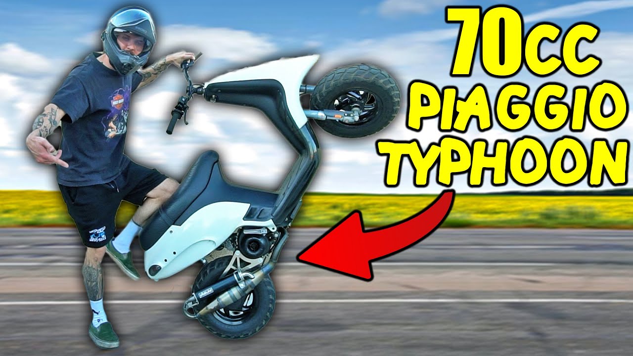 Piaggio Typhoon is my New Favorite Stunt Scooter!