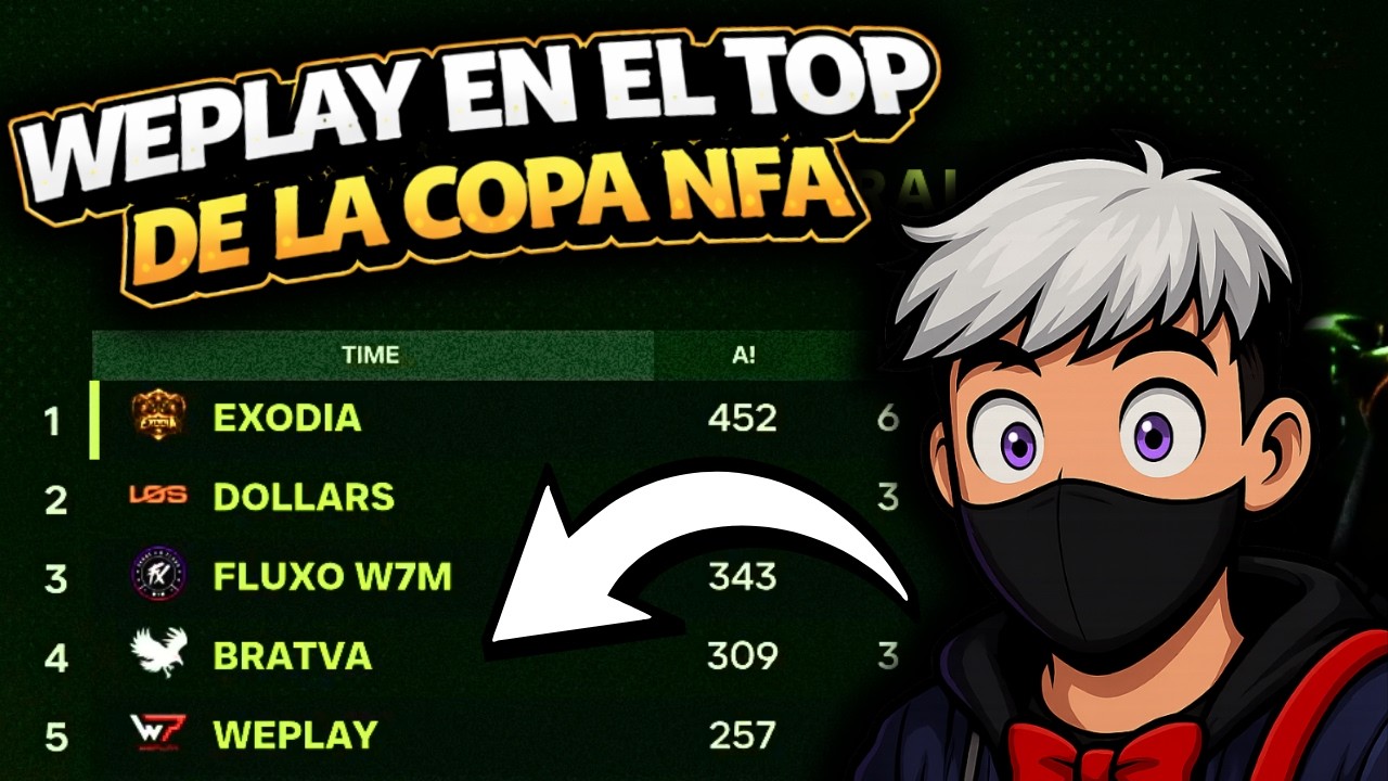 POR ESTA RAZON WEPLAY ESTA EN LOS MEJORES 5 EQUIPOS DE LA COPA NFA 💀🇧🇷  | FREE FIRE ☠️