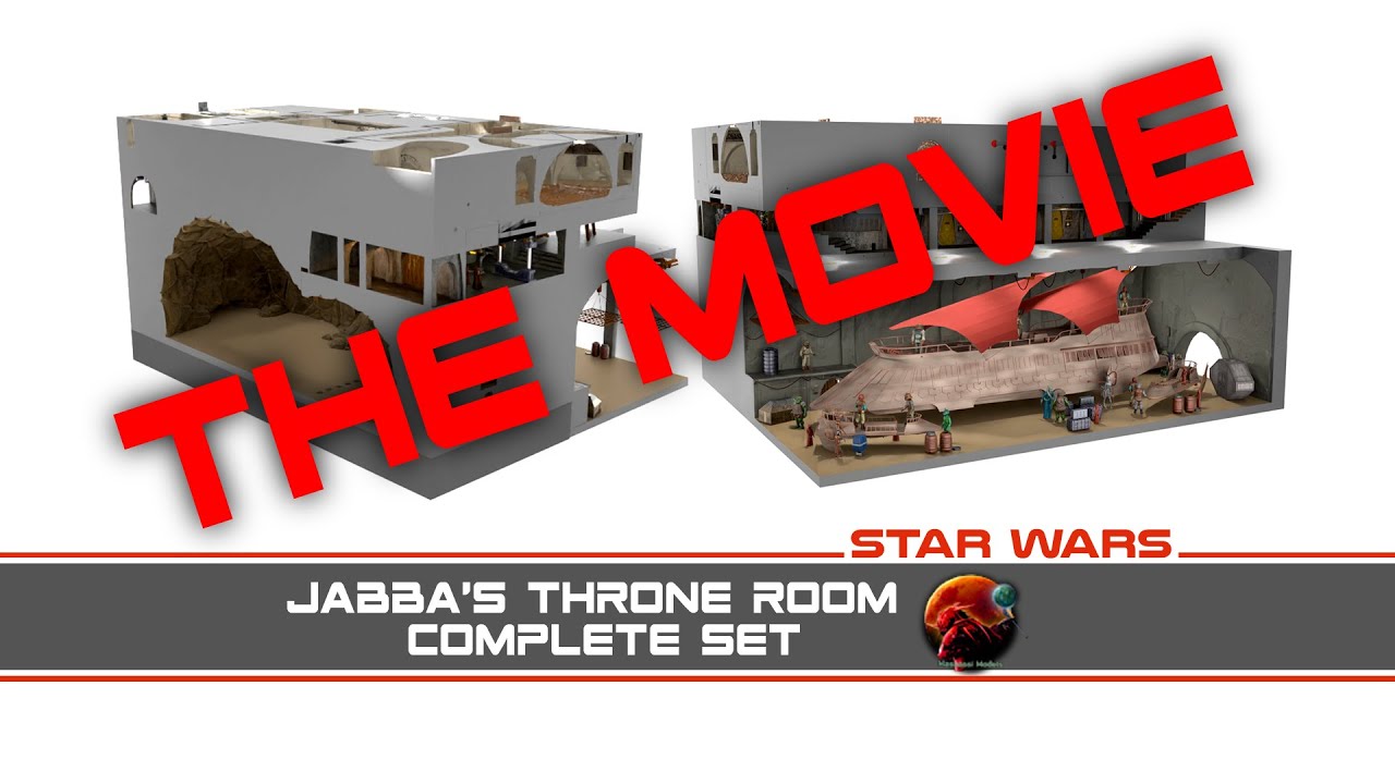 Jabba's palace playset movie - Animated Short Film