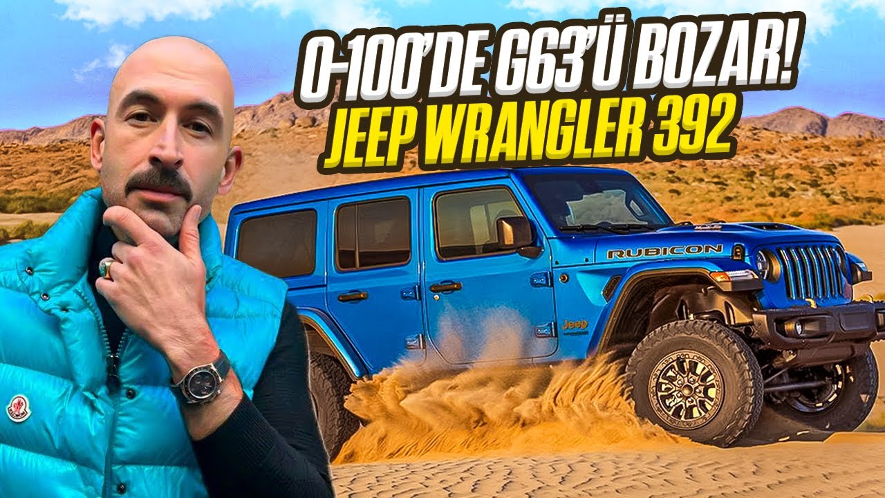 0-100’DE G63’Ü BOZAR! 😮 JEEP WRANGLER 392