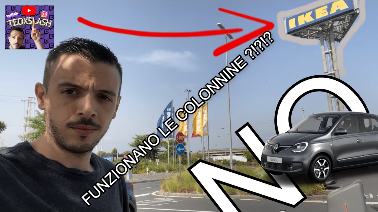 AUTO ELETTRICA E COLONNINE GUASTE + TEST TWINGO