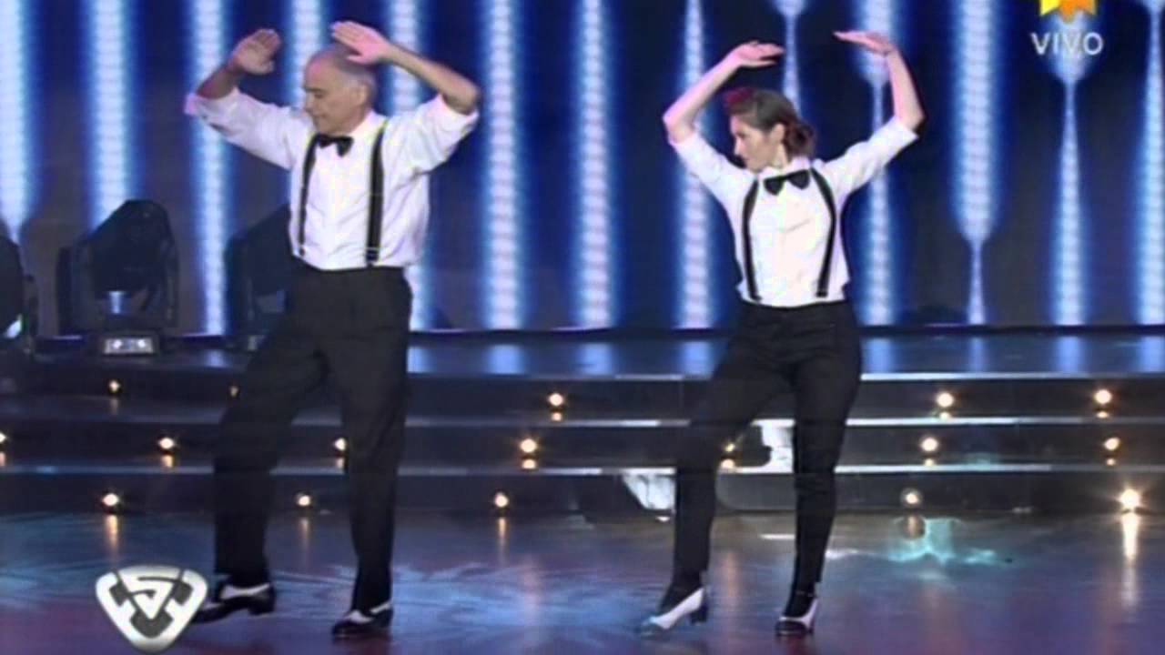 Médico y bailarín: Cormillot llevó el tap a Showmatch