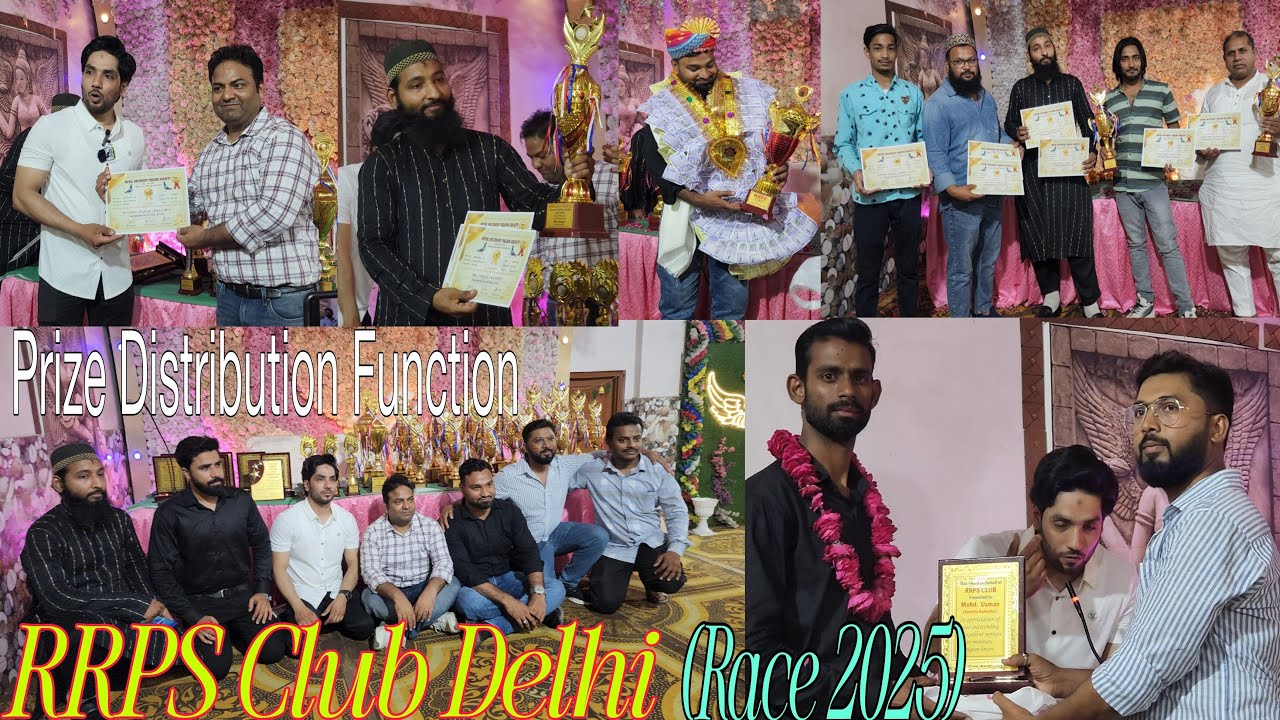 RRPS Club Delhi Race 2025. Prize Distribution Function 2025.