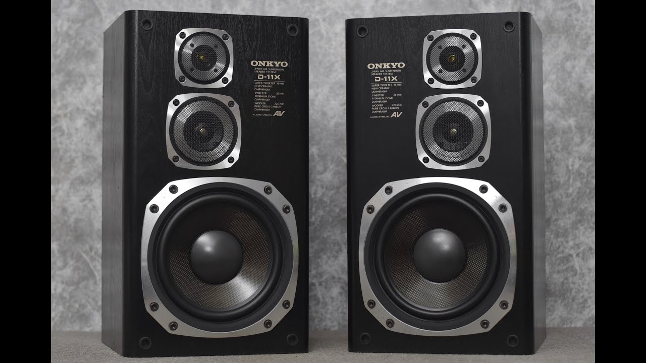 รีวิว ลำโพง ONKYO รุ่น D-11X // Made in Japan มือสองญี่ปุ่น กลาง แหลม คม ชัดใส เบสแน่นลึก 0846375074