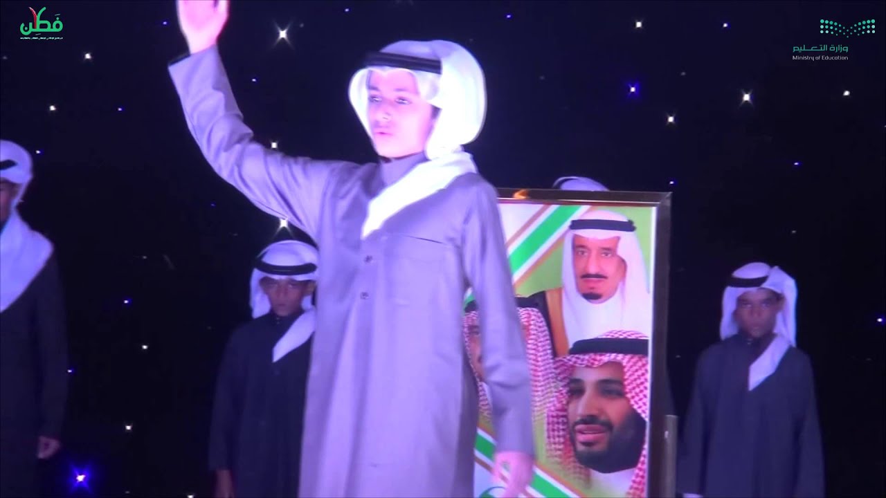 عزة وطن |اللوحة الفائزة على مستوى المرحلة المتوسطة بالزلفي 1437