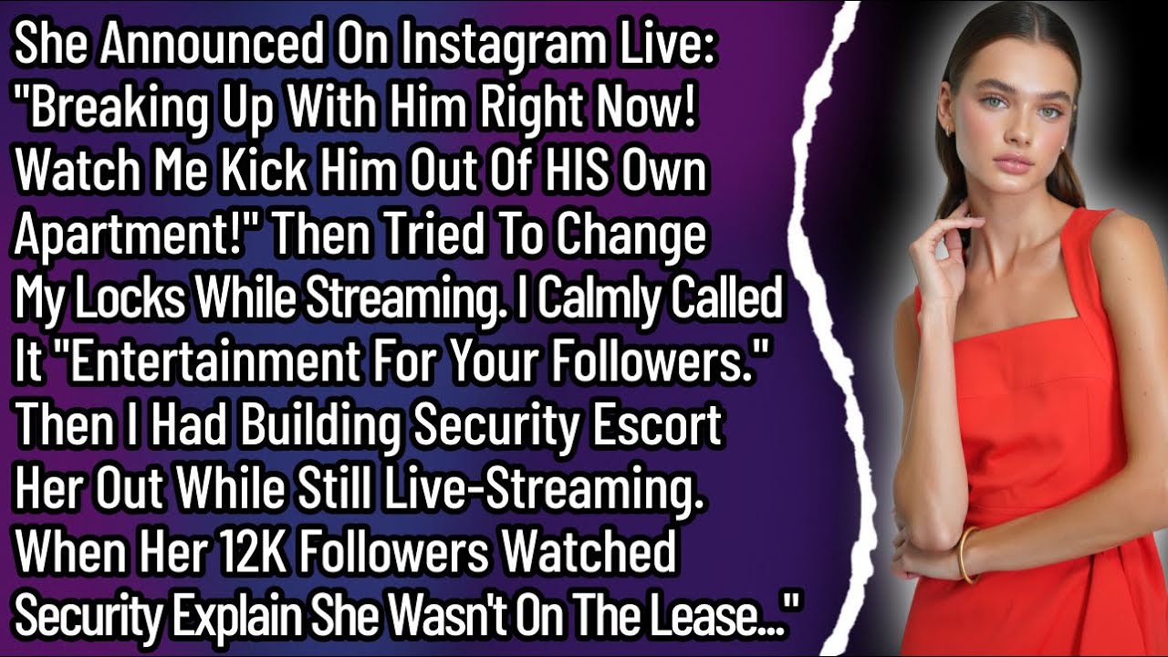 She Announced On Instagram Live: "Breaking Up With Him Right Now!" Then Tried..