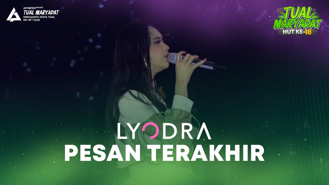 LYODRA - PESAN TERAKHIR | Live @ HUT Kota Tual 2025 (TUAL MARYADAT)