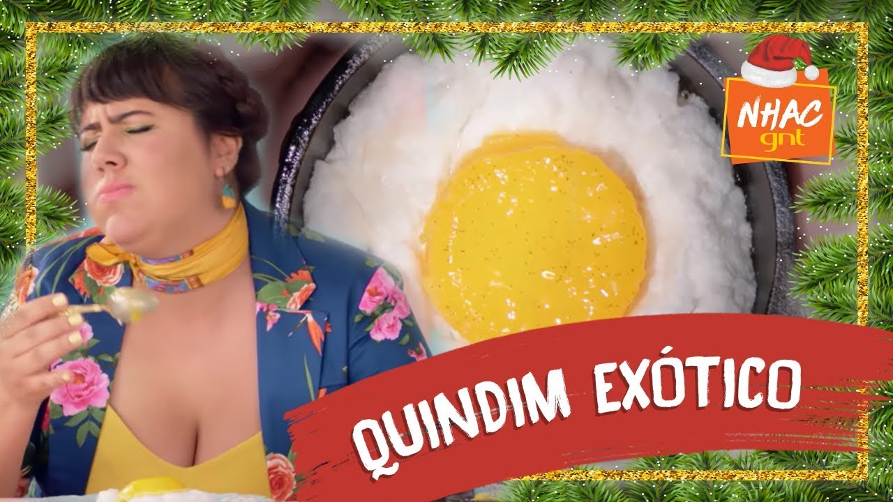 Quindim de ovo de avestruz | Raíza Costa | Rainha da Cocada
