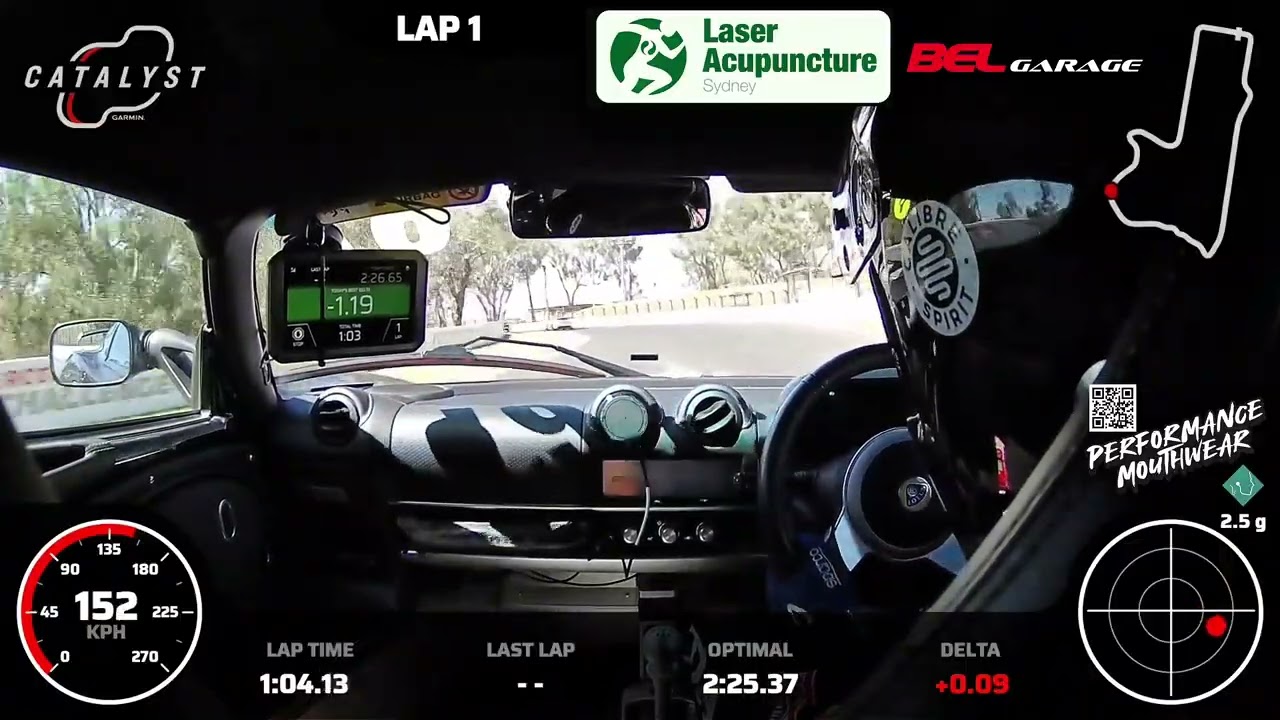 Lotus Exige 350 Sport at Bathurst 2026 Lotus Track Day.  Session 3: PB Lap