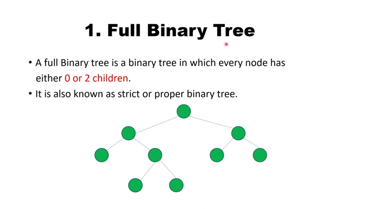 Binary Tree | Proper Binary tree|Complete binary tree| Perfect Binary Tree| Data Structures | Tamil
