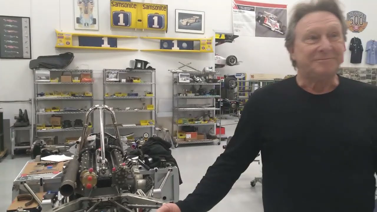 Vintage Indy & Duman Turn 4 Restorations Mike Lashmett gave a tour with VoicesOfRacing.com
