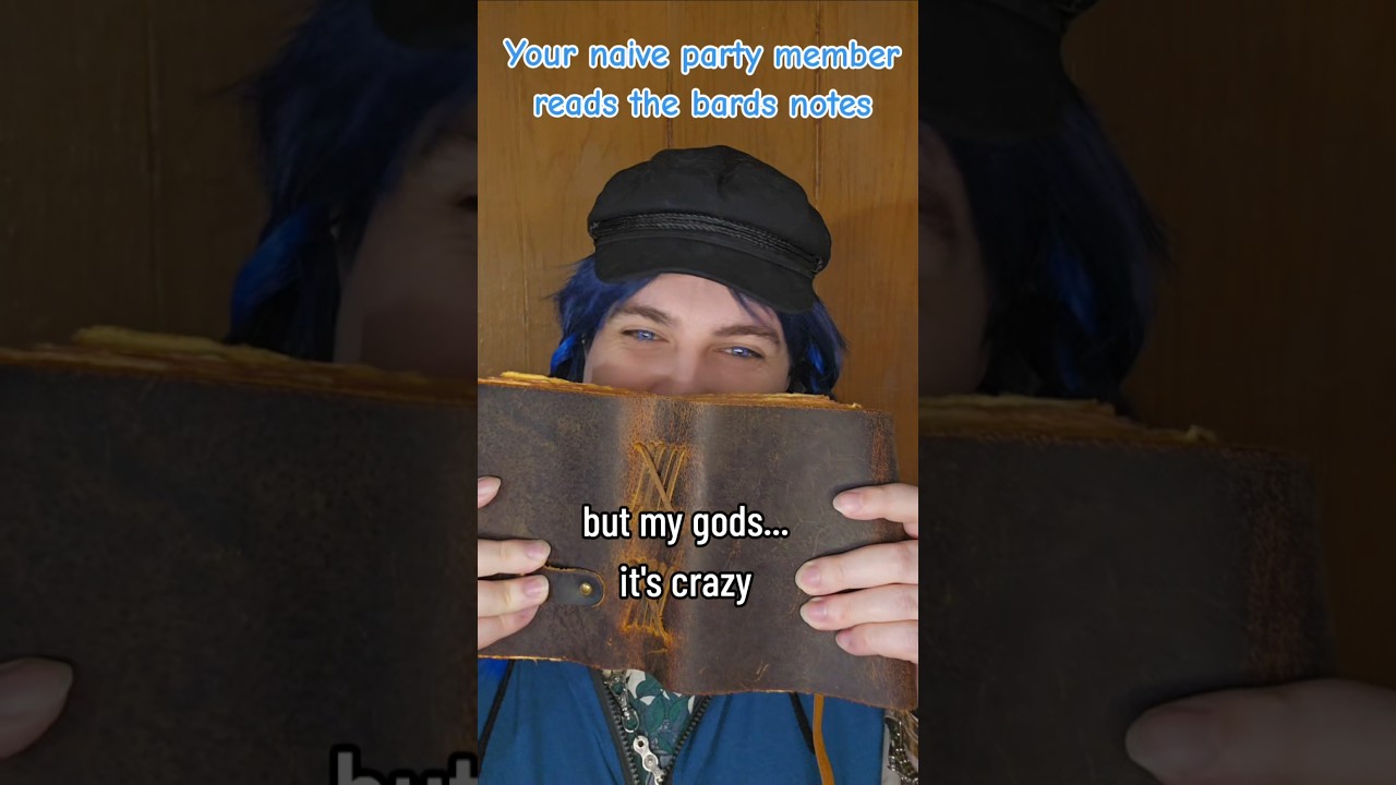 Что происходит, когда бард ведет записи! #dndmemes #dnd #occosplay #dndoc