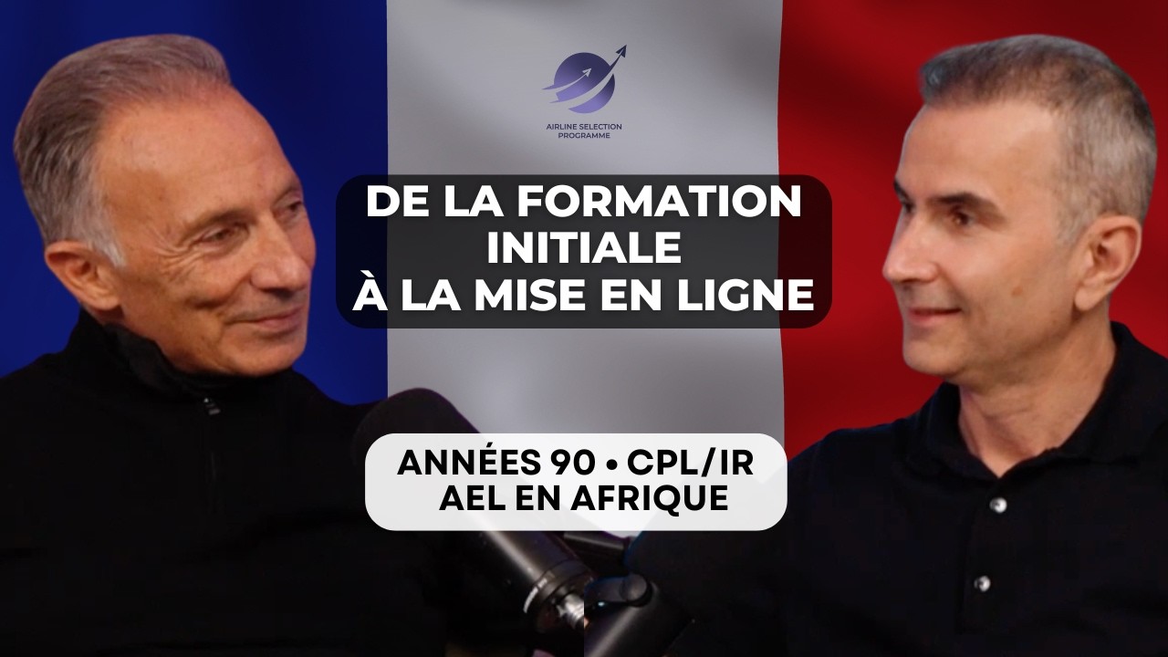 Les défis de la Formation initiale d'un Pilote UTA puis Air France dans les années 90