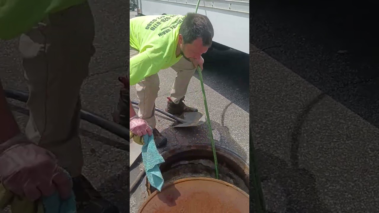jetting Walmart sewer with the US Jetting 4018