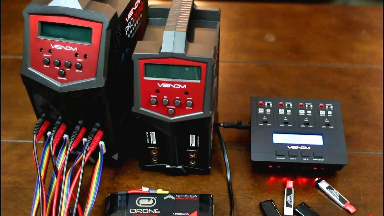 Our Favorite RC Battery Chargers - Venom Pro Quad Micro 1S Charger - TheRcSaylors