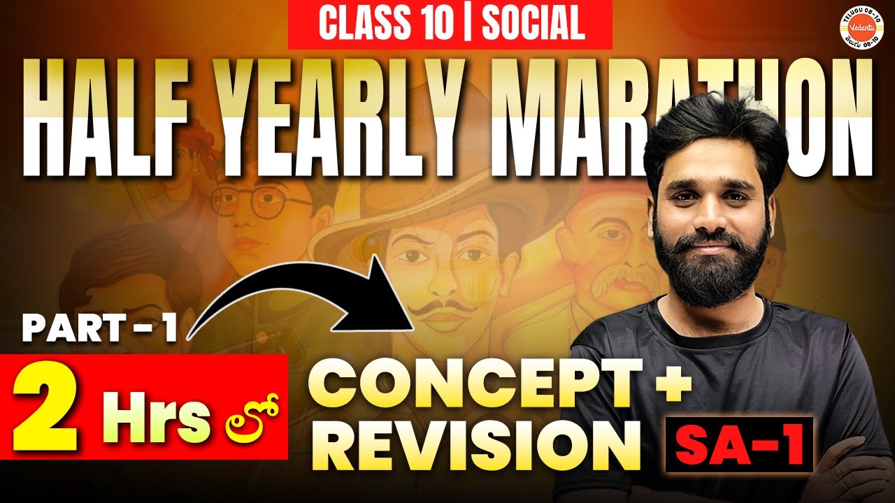 📚 Class 10 Social | Most Important Questions | SA-1 Exam | TS Board | Dathu Sir ✅