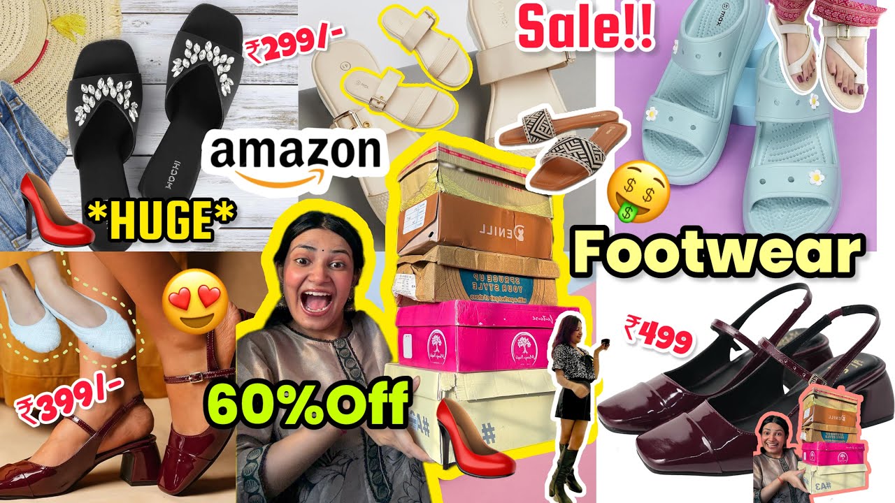 HUGE Amazon Heels 👠Starting Rs-499/-😱🔥 ||Ethnic, Partywear Heels, Flats, Affordable Footwear Haul ||