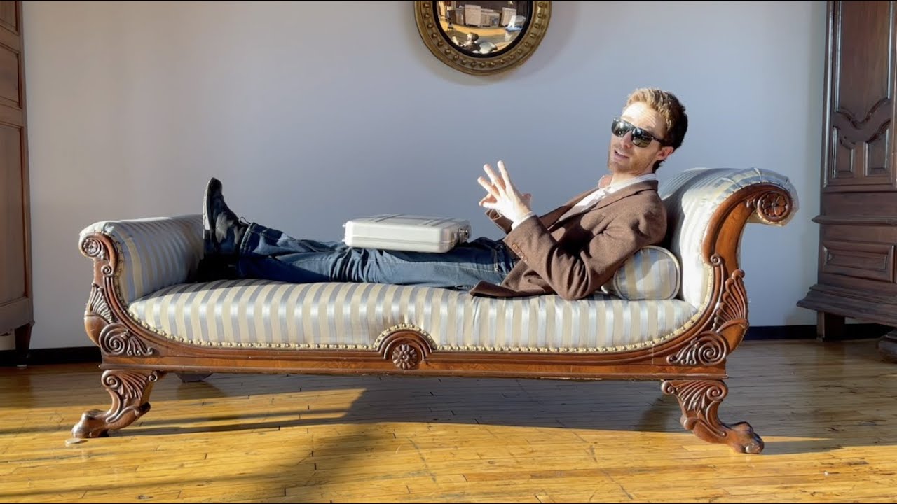 Regency Period Furniture; 1830s Daybed and the English Regency Style