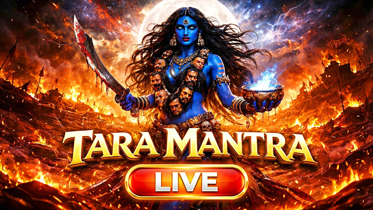 Tara Devi Powerful Mantra Chanting 🔴 Live | Remove Negativity, Fear & Obstacles | Brahmaswar