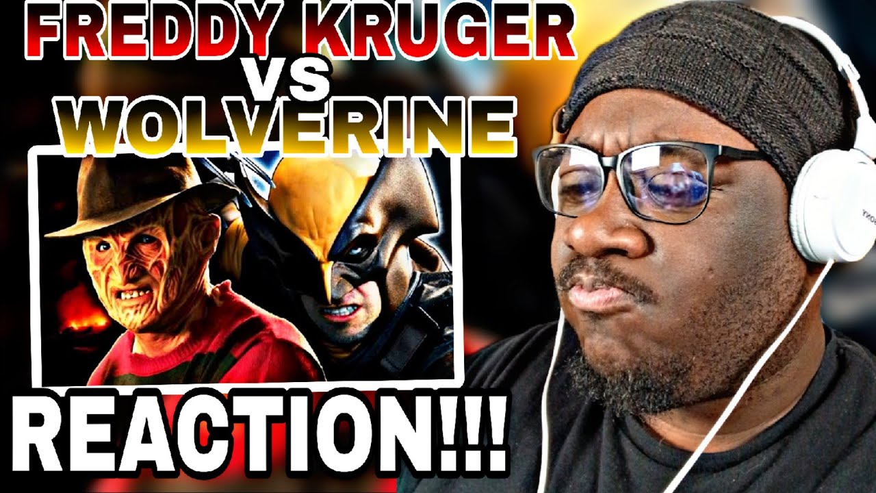 Freddy Krueger vs Wolverine - Epic Rap Battles of History(REACTION)