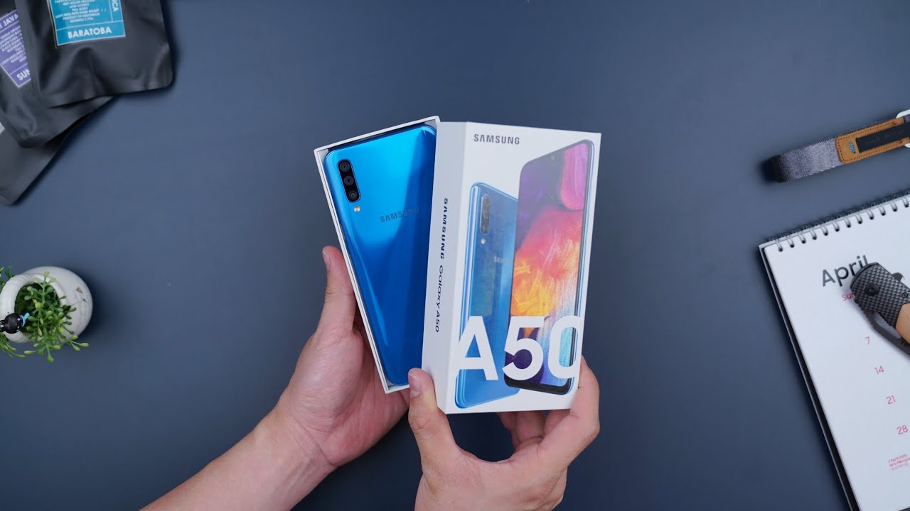 Rp4.099 Juta! Unboxing Samsung Galaxy A50!