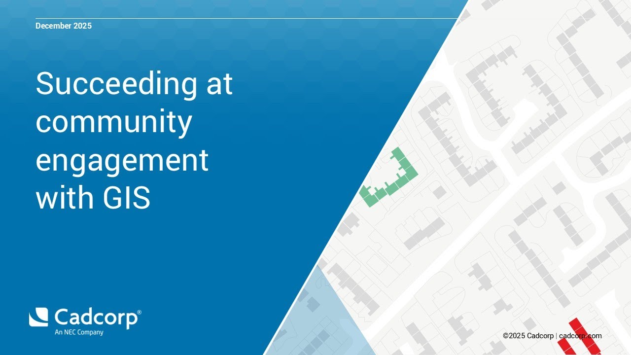 Succeeding at community engagement with GIS