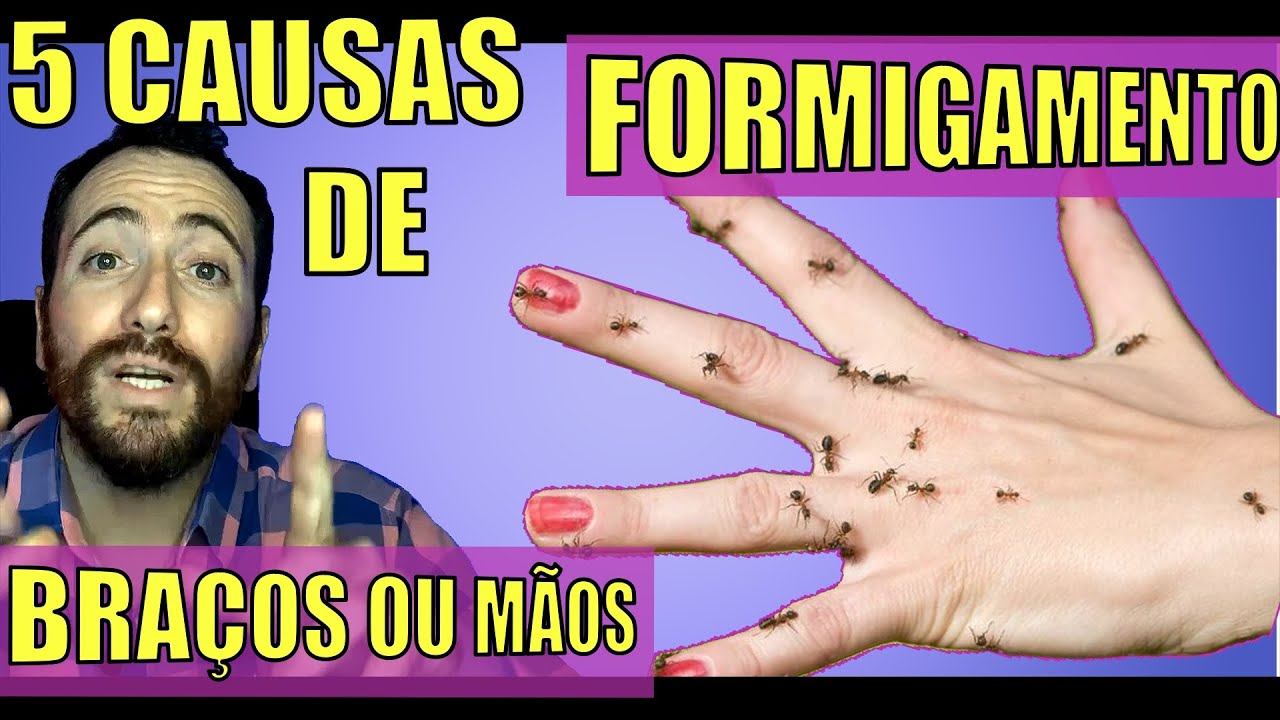 5 causas de formigamento no braço