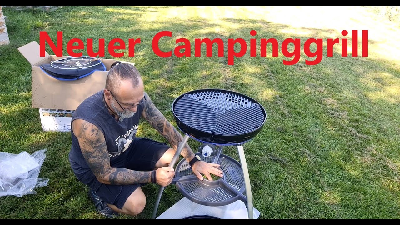Neuer Campinggrill f&uuml;r das Wohnmobil und den Wohnwagen gekauft