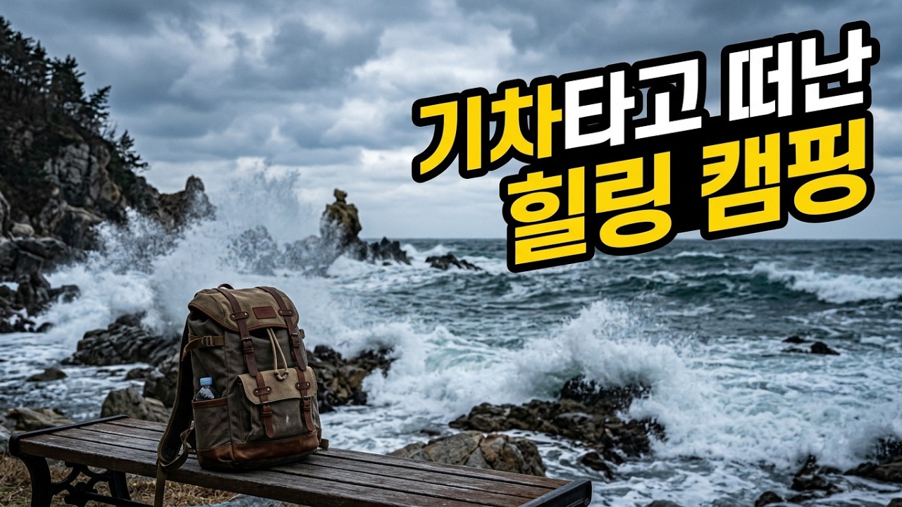 베낭메고 기차타고 동해5일장 걸어서 추암오토캠핑장1박2일