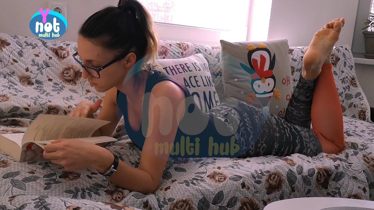 ASMR reading a book and relaxing time