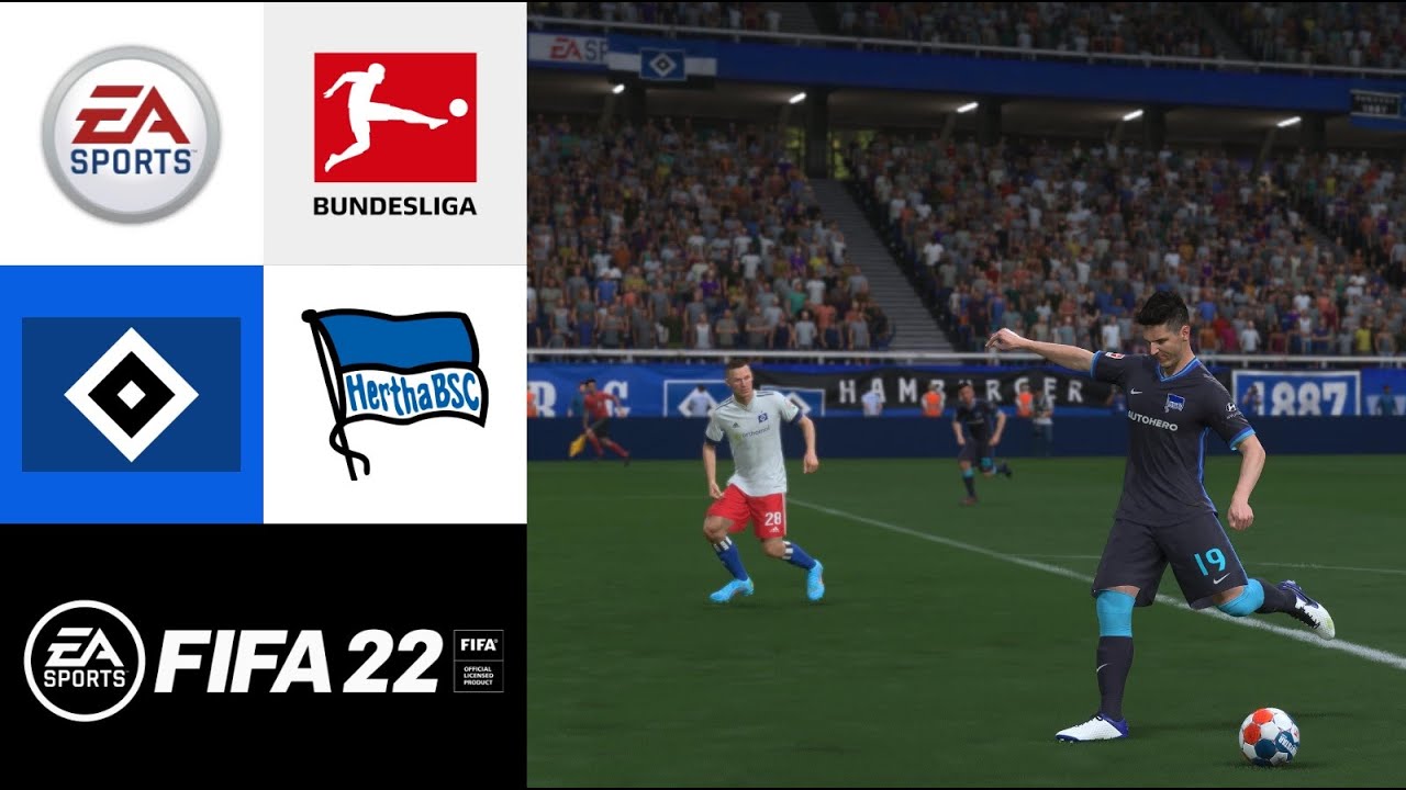 FIFA 22: Hamburger SV vs. Hertha BSC l Relegation - Rückspiel [FULL HD x PS5]
