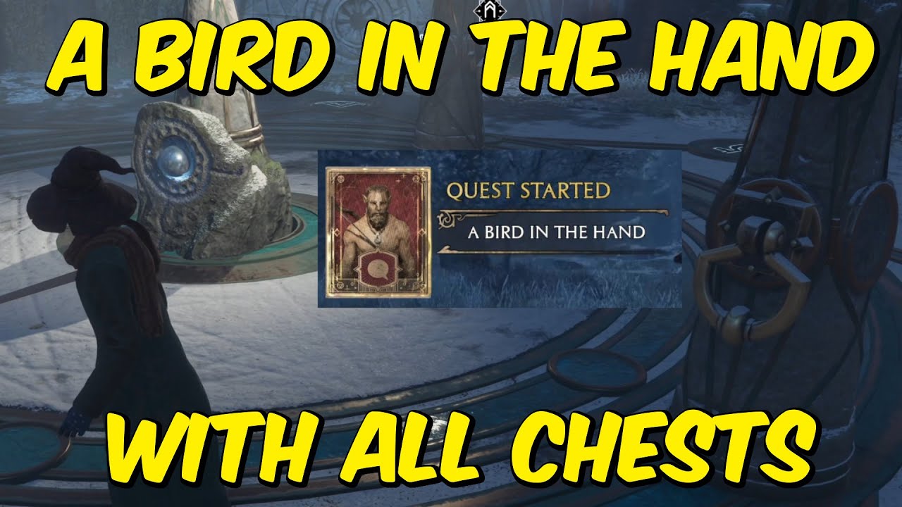 Hogwarts Legacy A bird in the hand side quest full guide