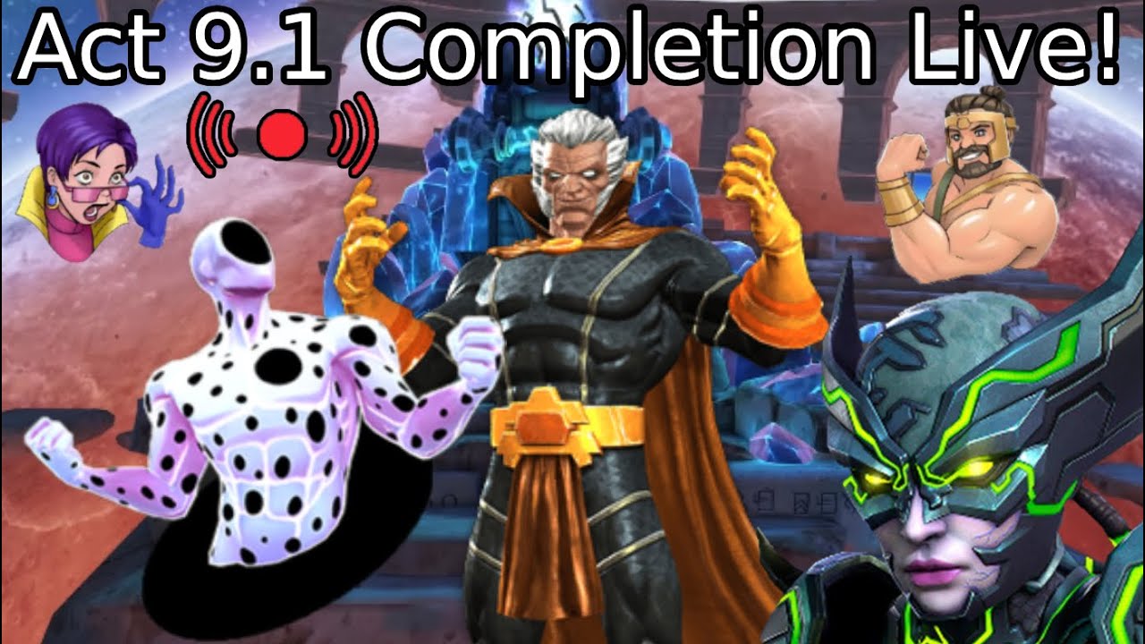 9.1 Is Here! Day 1 Completion!  Marvel Contest Of Champions
