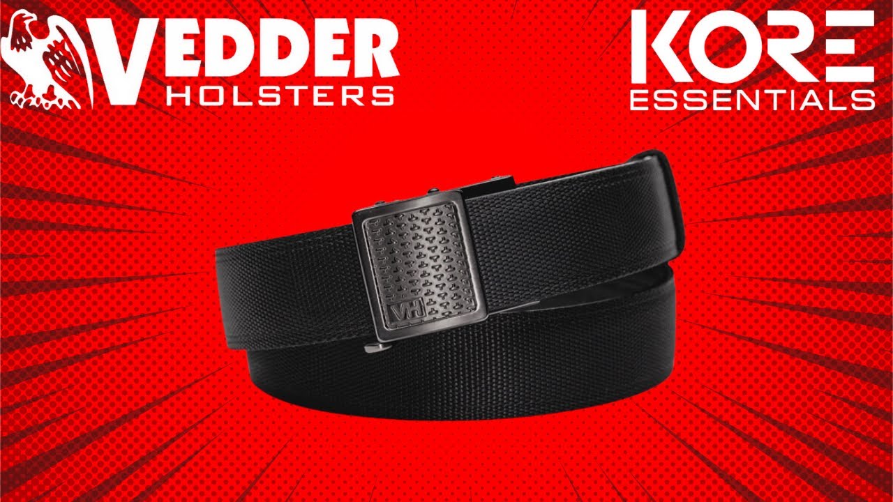 Ремни Kore Essentials теперь в Vedder Holsters! 🔥