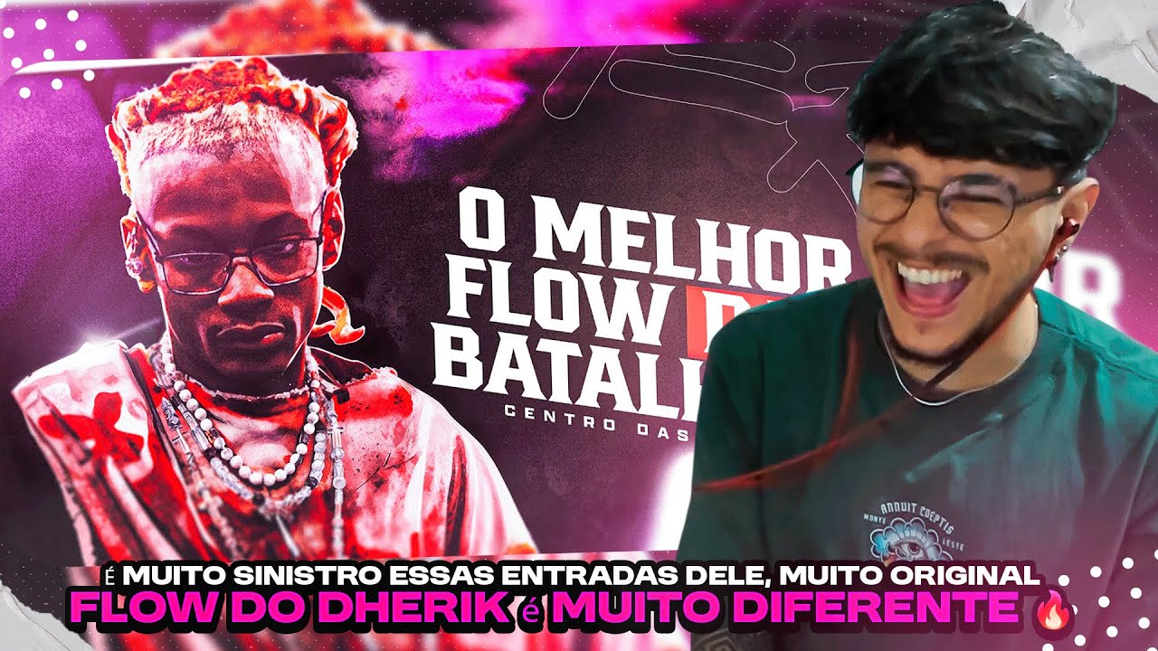 ALAN REAGE A DHERIK, o PRÍNCIPE do FLOW! 👑 | REACT