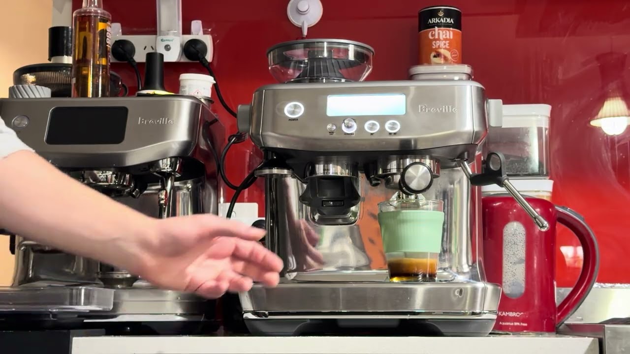 Латте на демо-версии David's Breville Barista Pro BES878 11.08.2025