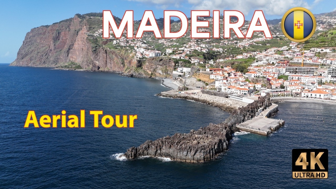 Madeira From the Sky 4K - с Marella Explorer, AIDAcosma, P&O Azura