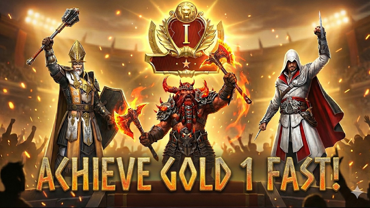 Reach Gold 1 FAST! Ultimate Early Arena Guide | Raid Shadow Legends