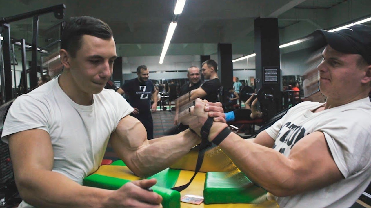 MONSTER KID vs MASTER OF SPORTS ARM WRESTLING | ustinov.arm