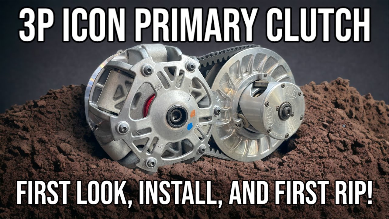НОВАЯ первичная муфта сцепления Icon от 3P Off-road! | Первые впечатления, установка и первый раз...