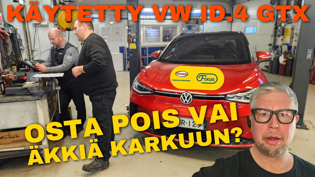 Paljonko sähköauton akku kuluu 100 000 km aikana? (VW ID.4 GTX SOH-testi)