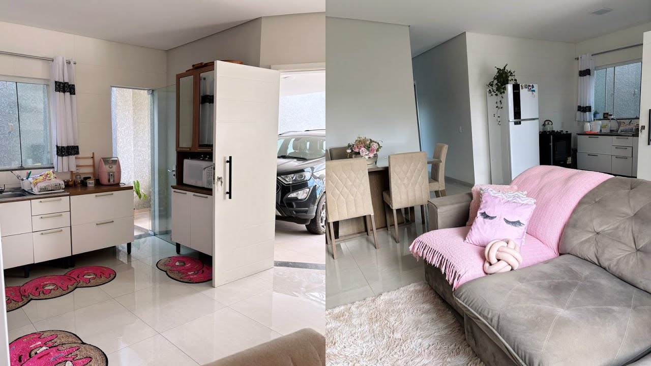 ROTINA DE DONA DE CASA - Rotina com a casa, comprinhas.