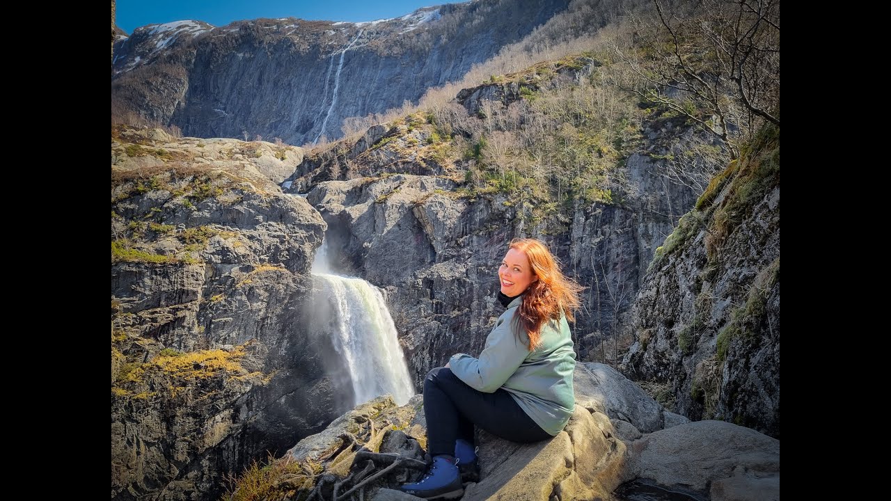 Gjesdal. Tur til M&aring;nafossen i Frafjord  #98